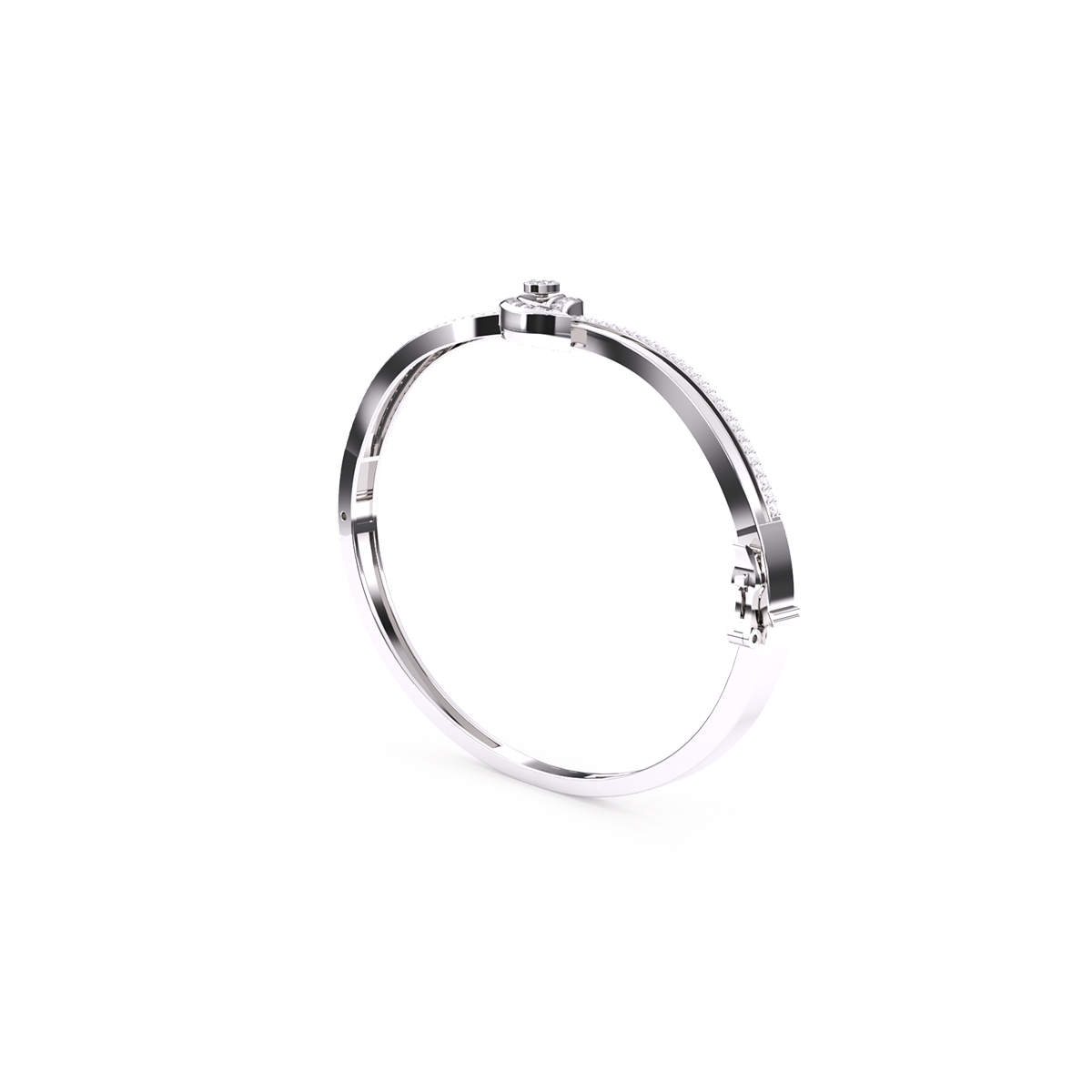 Modern Evil Eyes Diamond Bracelet